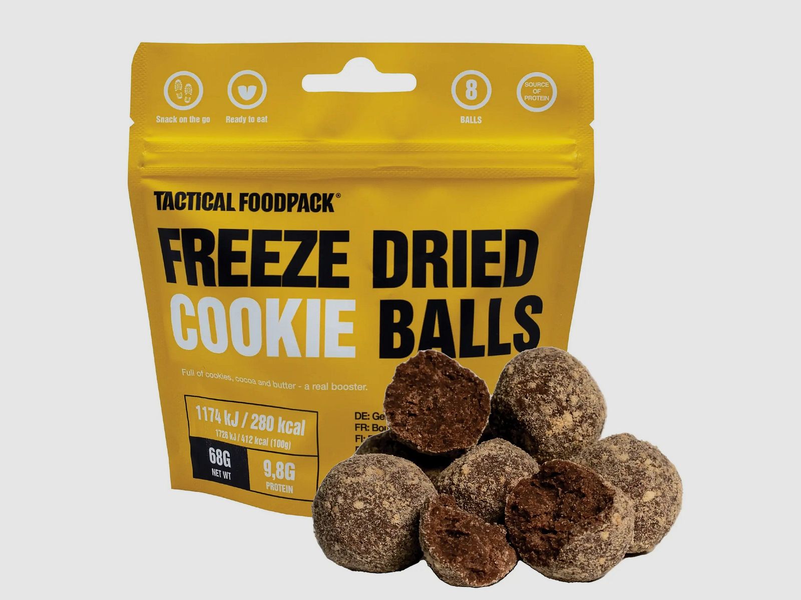 Tactical Foodpack Tactical Foodpack Snack Freeze Dried Cookie Balls