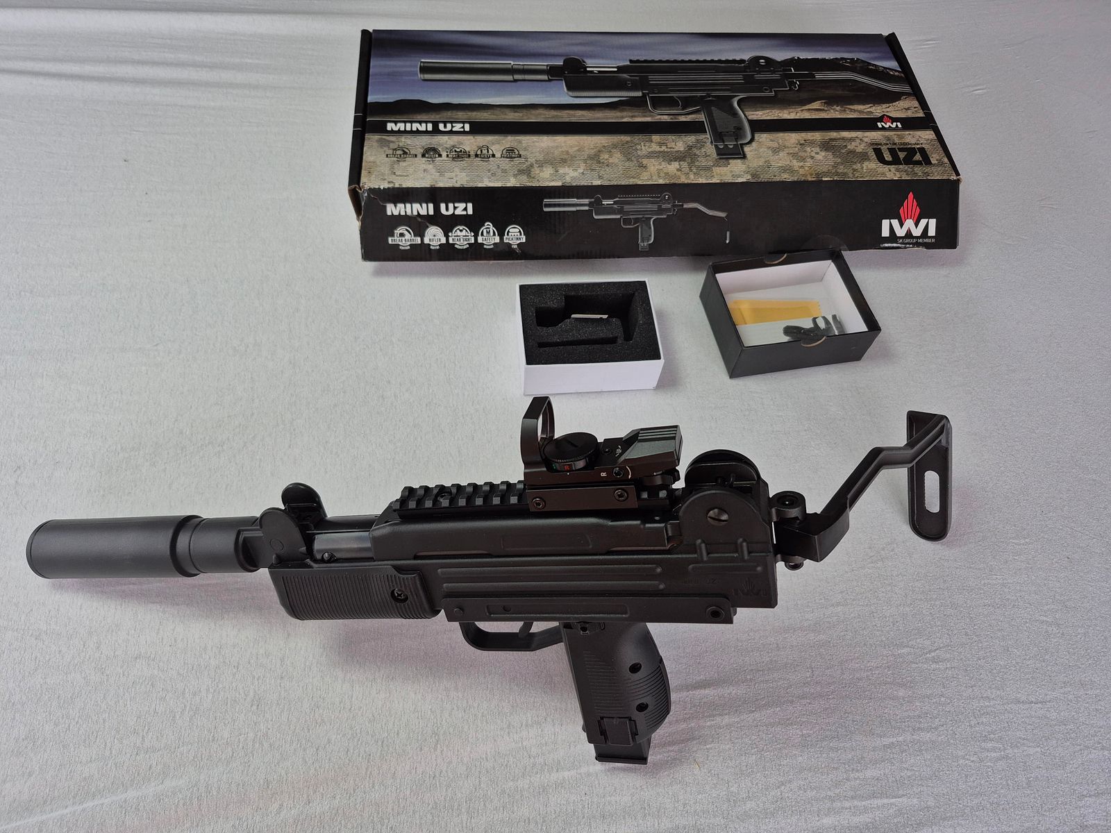 IWI Mini UZI 4,5mm neuwertig mit Garantie Knicklauf