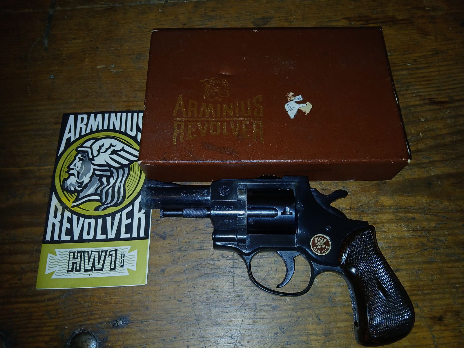 Arminius blank firing revolver HW1