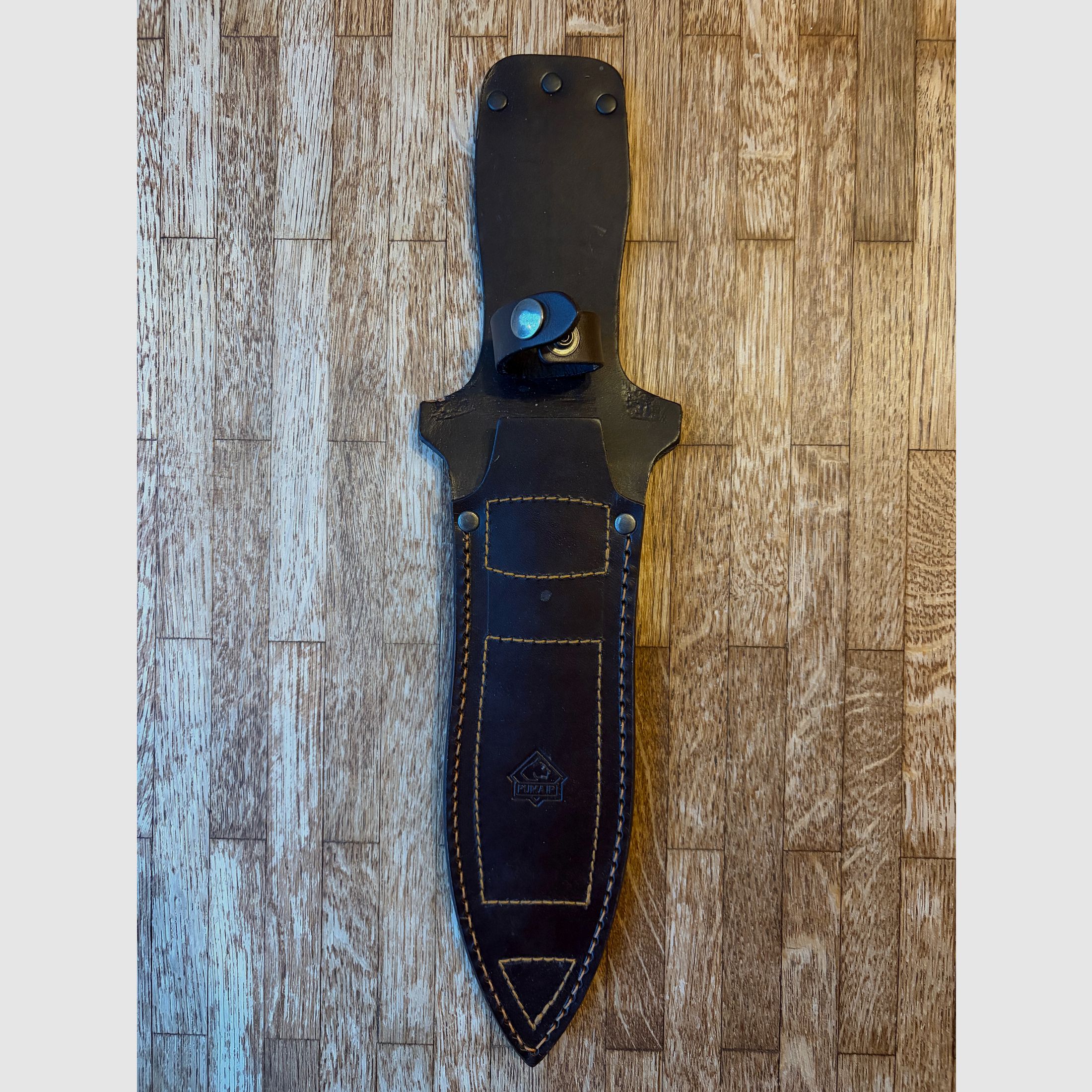 PUMA IP Catcher II Stag cuchillo de caza Bowie cuchillo de doble filo