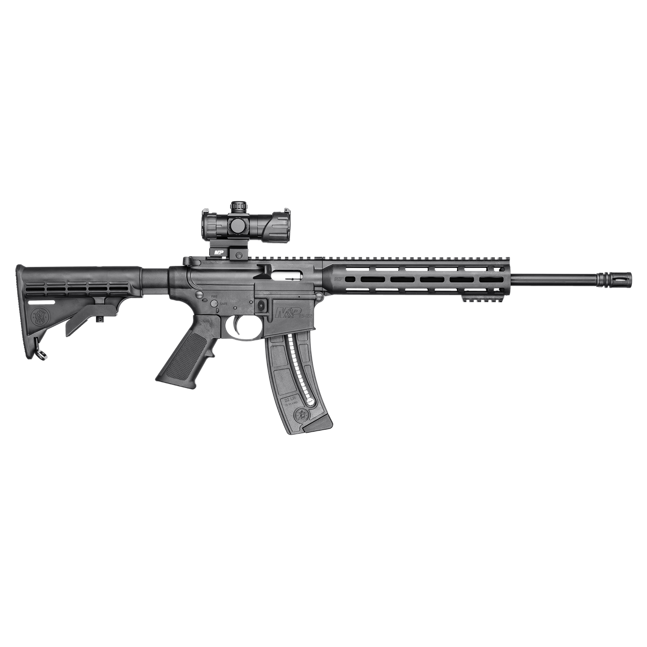 Smith & wesson M&P1522 SPORT II OR W/CT RED DOT BLK