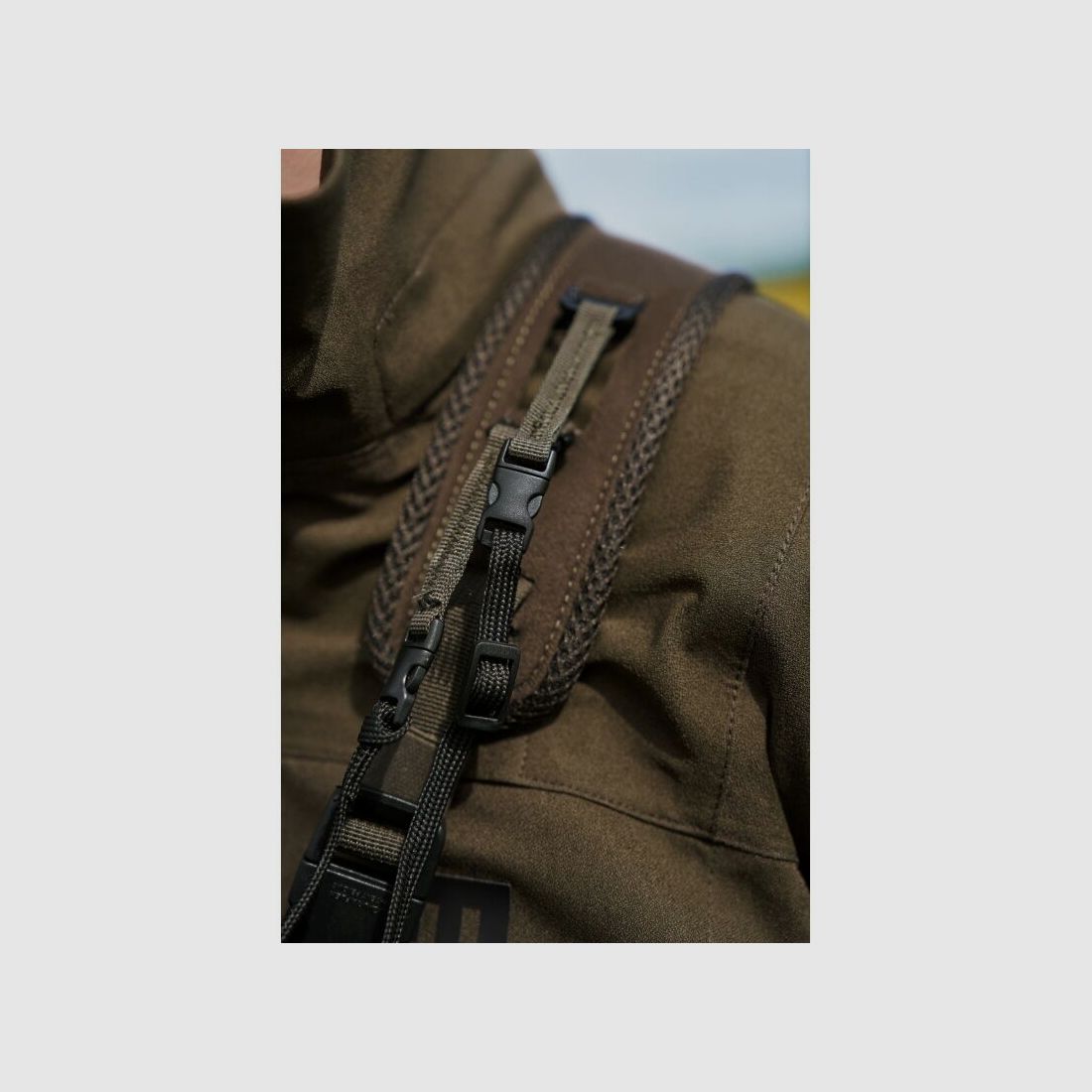 Härkila Fernglashalter Dark willow green One Size