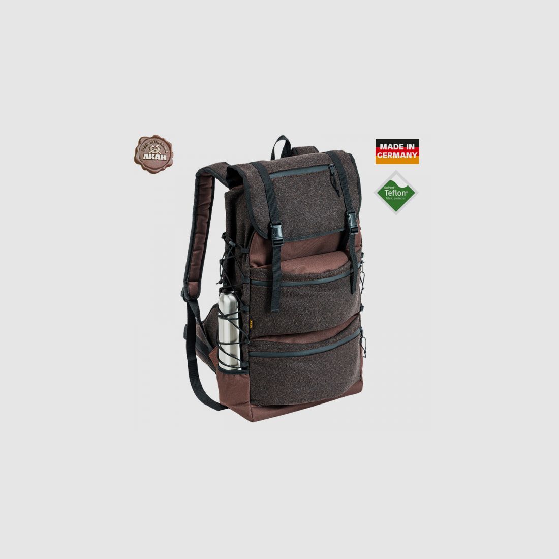 AKAH Gebirgs- und Trekking-Rucksack Loden