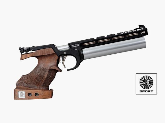 Steyr Mod. EVO 10 Compact schwarz, rechts, Griff Gr.S