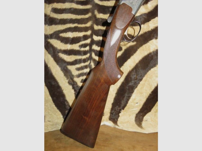 Fucile sovrapposto SABATTI EX190 cal.30-06 canna 60 cm estrattore, monodetto - valigetta per armi, immagine 9 di 10