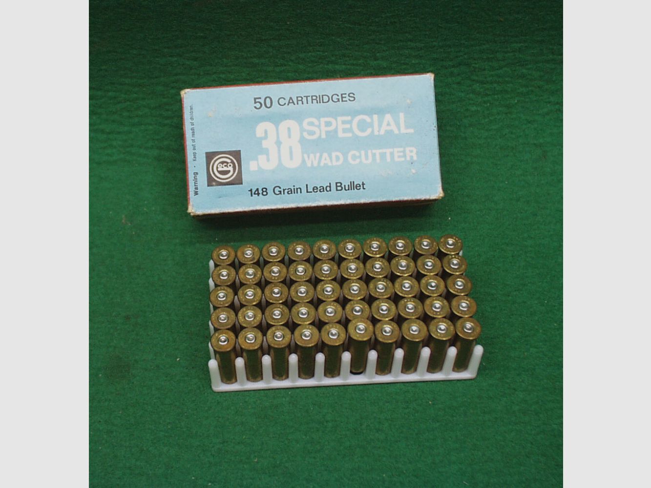Geco douilles .38 Special, usagées