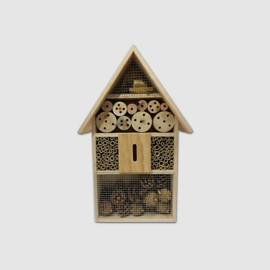 Insektenhotel Nistkasten Überwinterungshilfe Groß 48x31x10cm