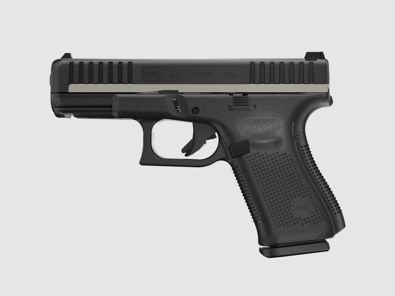 Glock Pistole G44 Special Edition Silver Line .22 lfb.