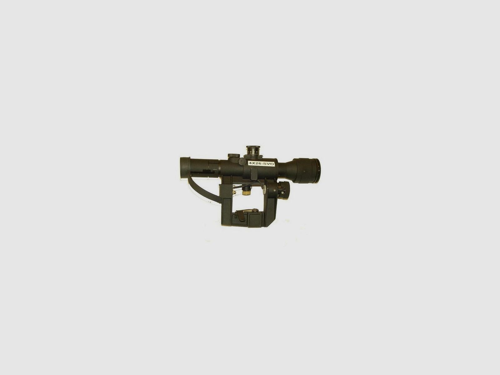 JS TACTICAL ZIELFERNROHR 4x26 SVD BELEUCHTET MIT INTEGRIERTER MONTAGE