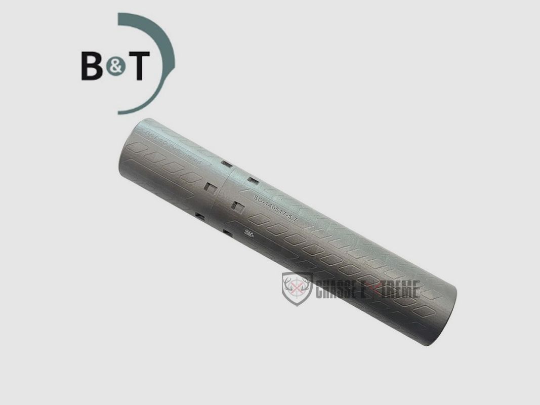 Silenciador B&T TiRe-X acoplable M14x1 Calibre inferior a 5.7mm Titanio impresión 3D DM