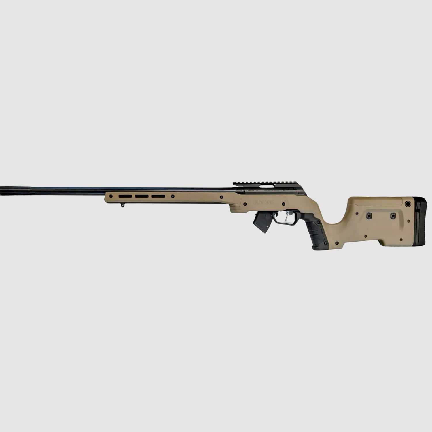 Anschütz 1761 HB APR LR MDT XRS FDE caliber .22lr incl. 5061 biathlon trigger