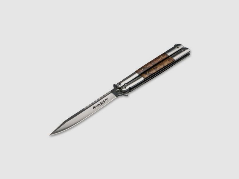 Böker Magnum Balisong Bois grand couteau papillon, Bild 1 von 4