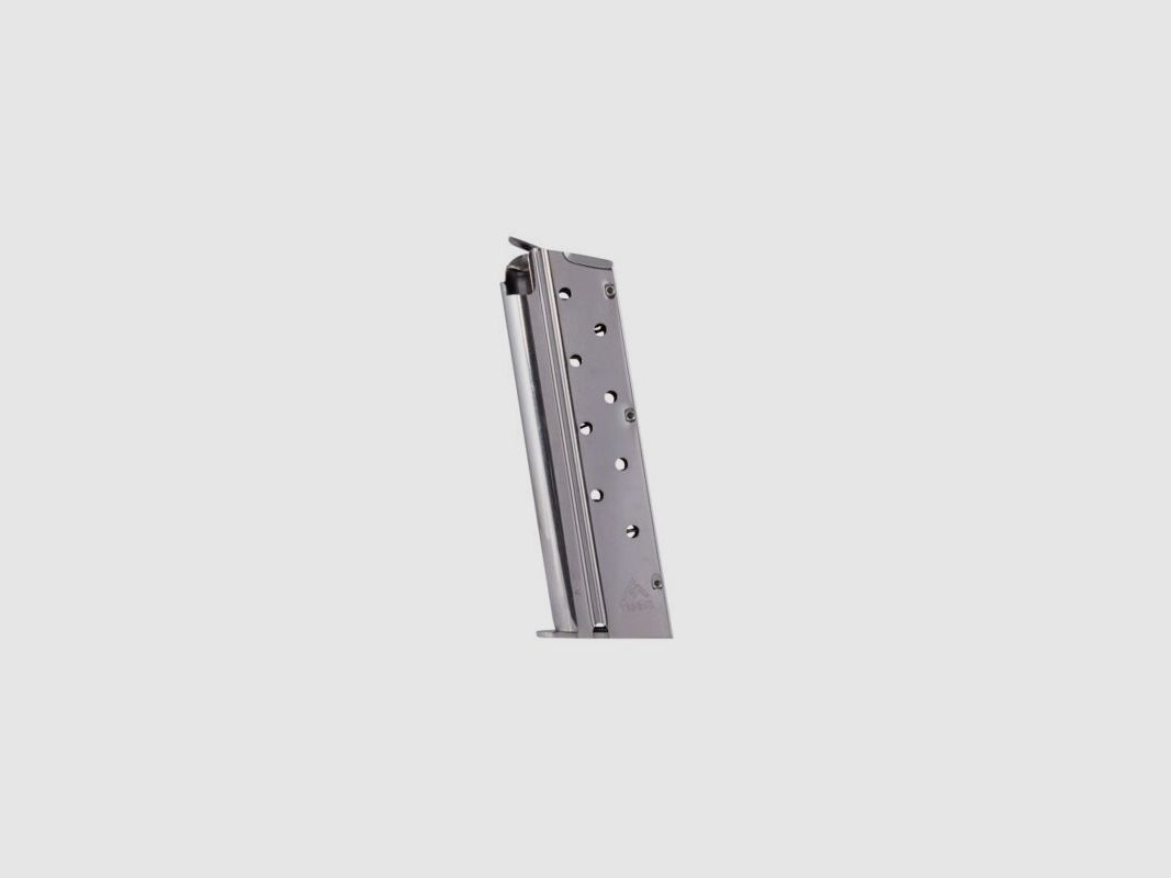 Mec-Gar Colt 1911 Magazin 10mm - 8 Schuss / vernickelt