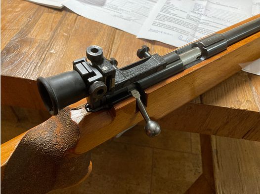 Suhler Modell 150 Standard, Haenel KK Diopter