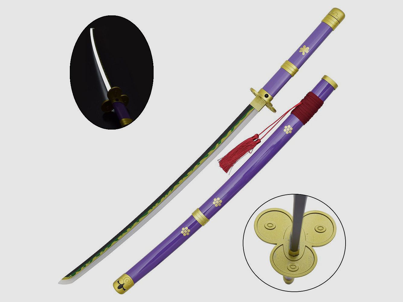 Bamboo LED Katana Świetlny Miecz Enma One Piece