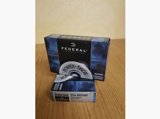 FEDERAL PATRONEN 41 SCHROTKUGELN Kal. 12