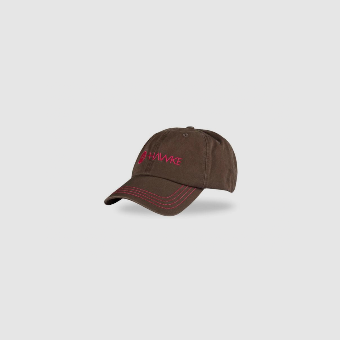 Hawke Cap Zniszczona czapka różowa szara 99302