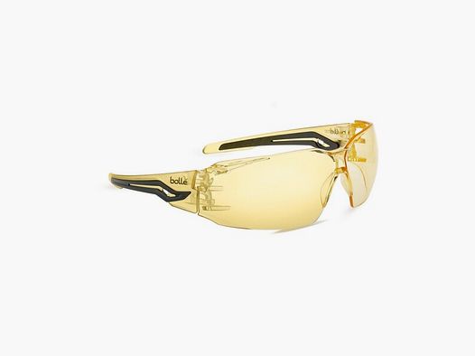 Tactical Brille Bollé® "Silex" Gelb - Schutzbrille mit UV Filter + ballistischer Widerstand