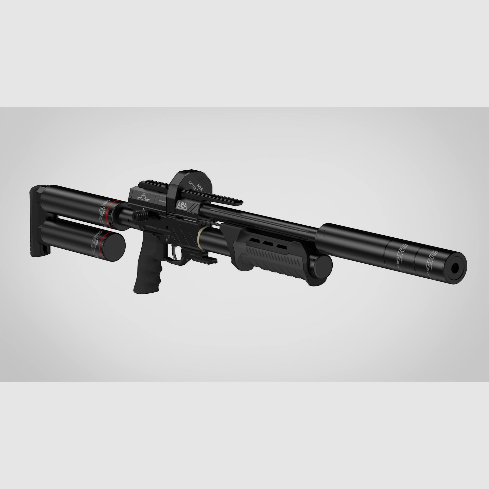 AEA GoGun Megalodon MK2 Neu inkl. RedDot, Koffer und Munition