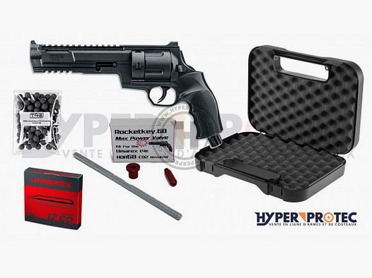 Pack Verteidigungsrevolver T4E HDR 68 Vollleistung