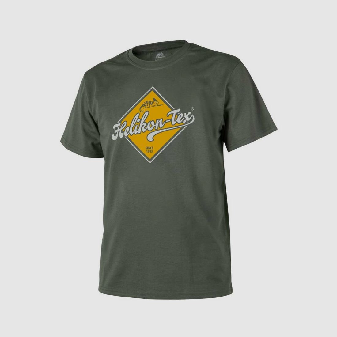 HELIKON-TEX LOGO T-SHIRT ROAD SIGN OLIVE