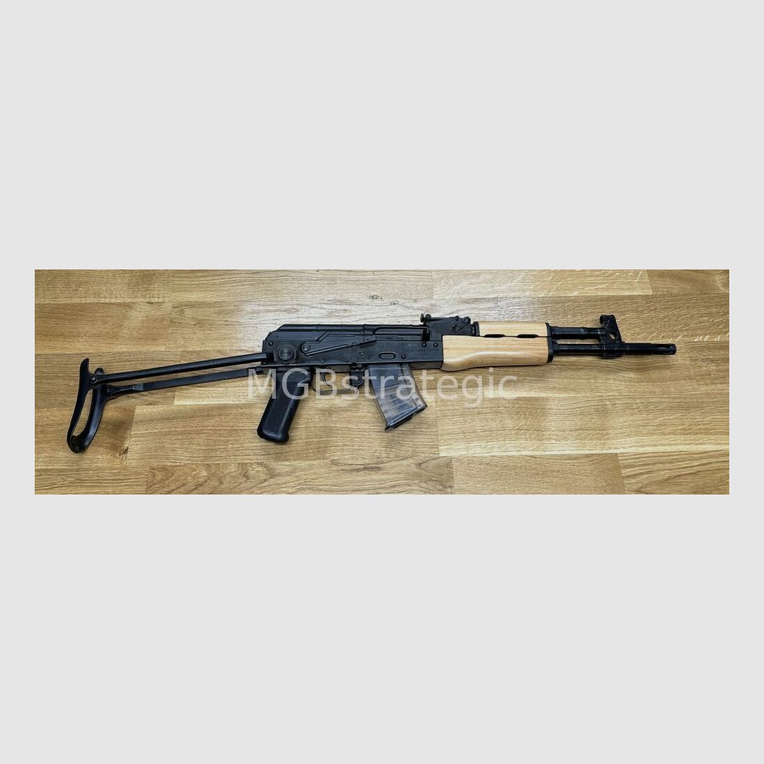 Cugir Modell 64 Short Barrel - halbautom. Büchse 7,62x39 - 32 cm Lauf Unterklappschaft Modell 64SB - Lauf hartverchromt - kurzer 32 cm Lauf - zivile Version AKMS / System AKM / AK47 AK-47