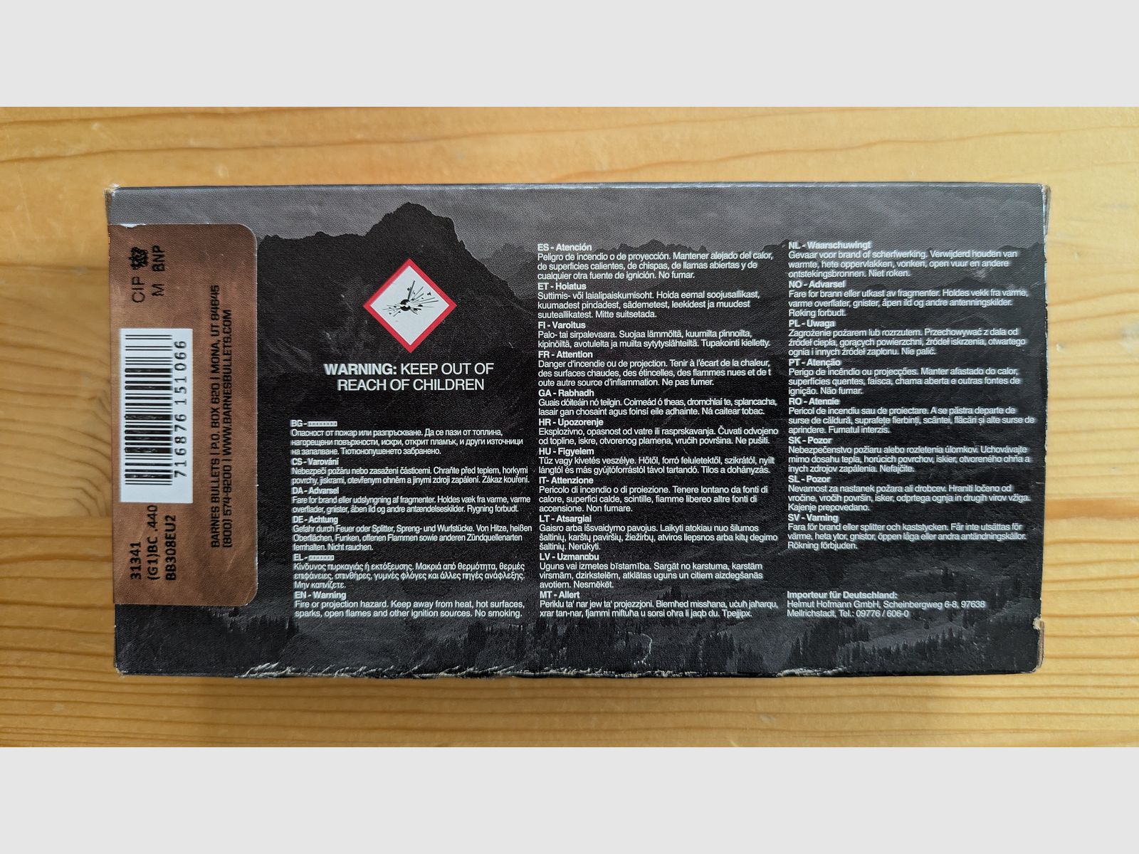 Barnes TTSX .308 Win – 150 gr (9,7 g)