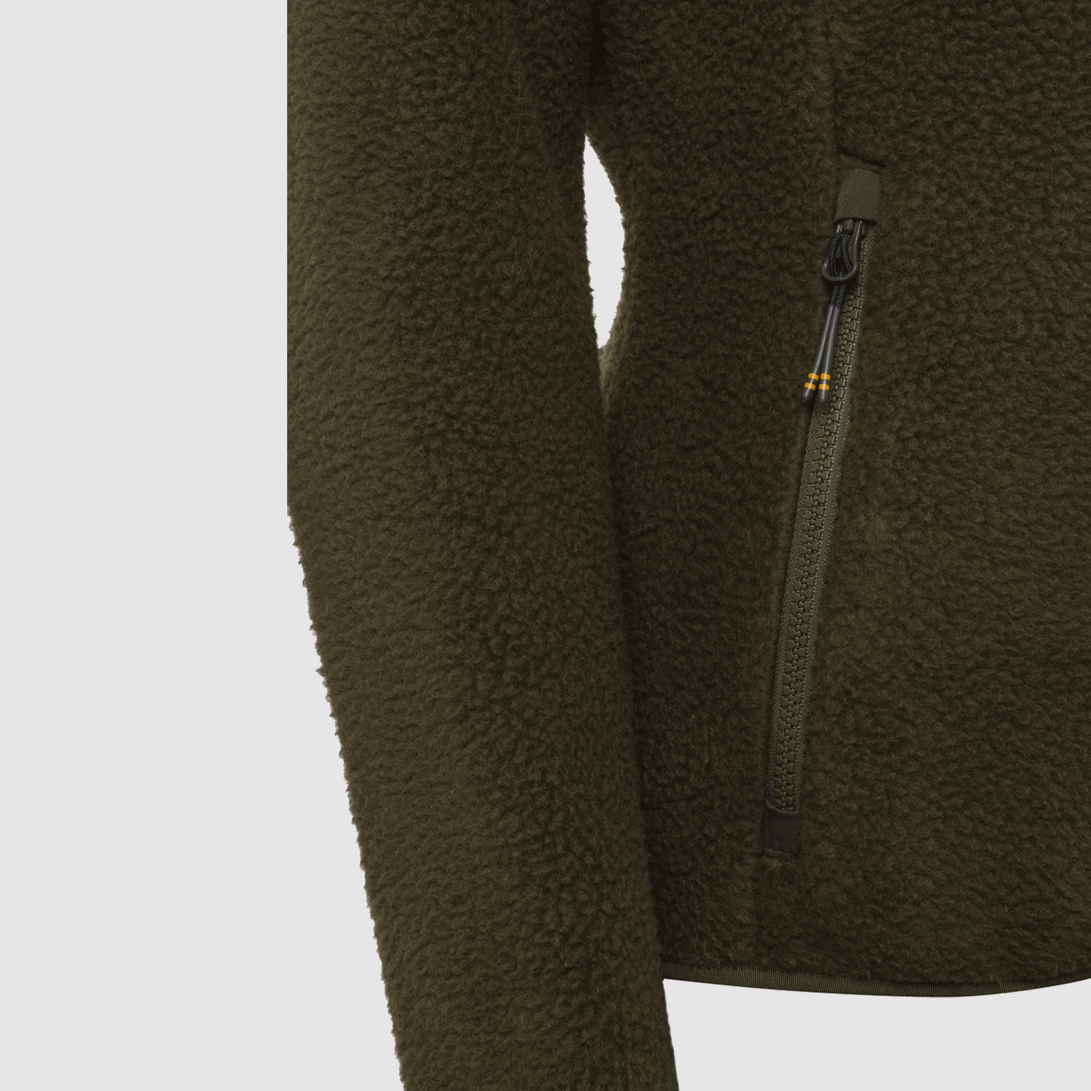 JACKET/FLEECE – WOMEN – BERETTA – HALIFAX SHERPA W FLEECE JACKET Green Moss, image 4 of 5