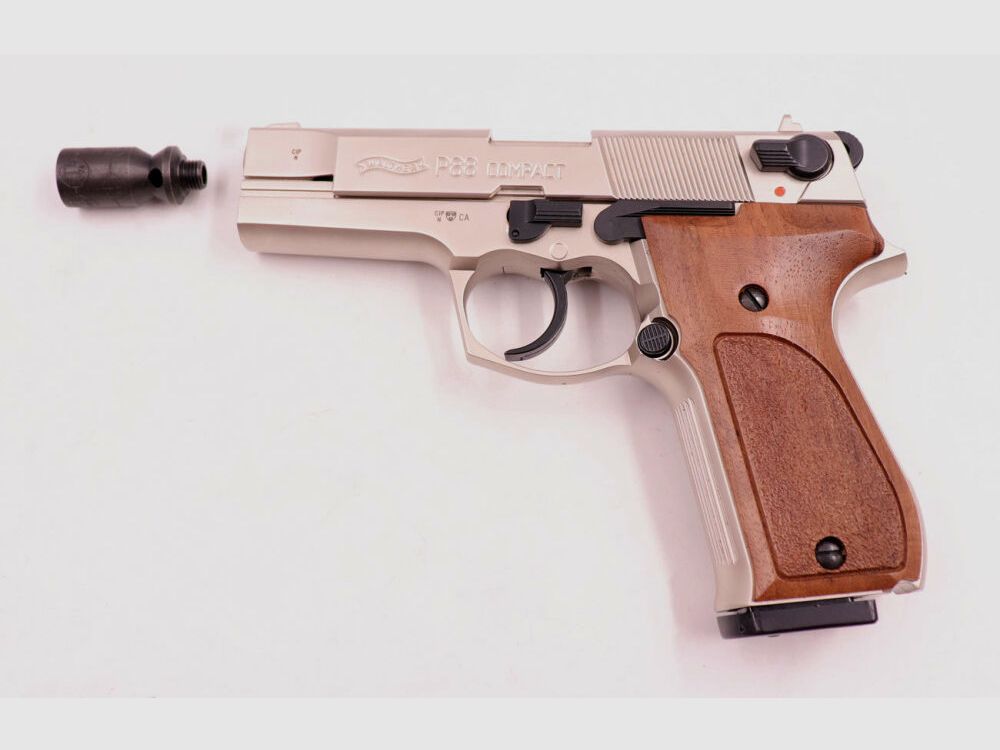 Walther - Ulm P88 Compact/Deluxe/vernickelt