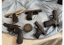 5 pistolas de fogueo – lote – liquidación de vivienda