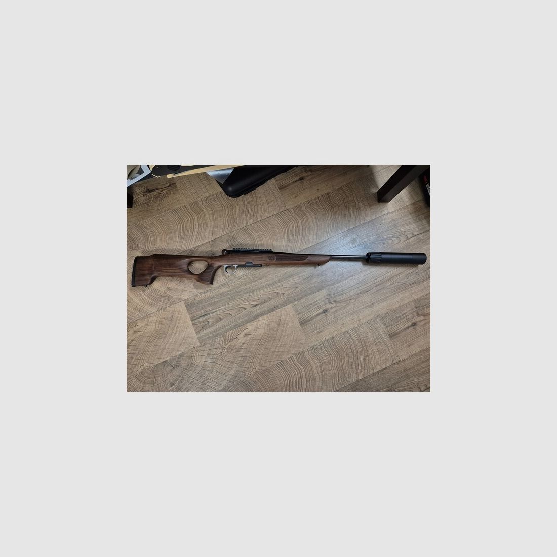 Heym SR 30 mit Schalldämpfer