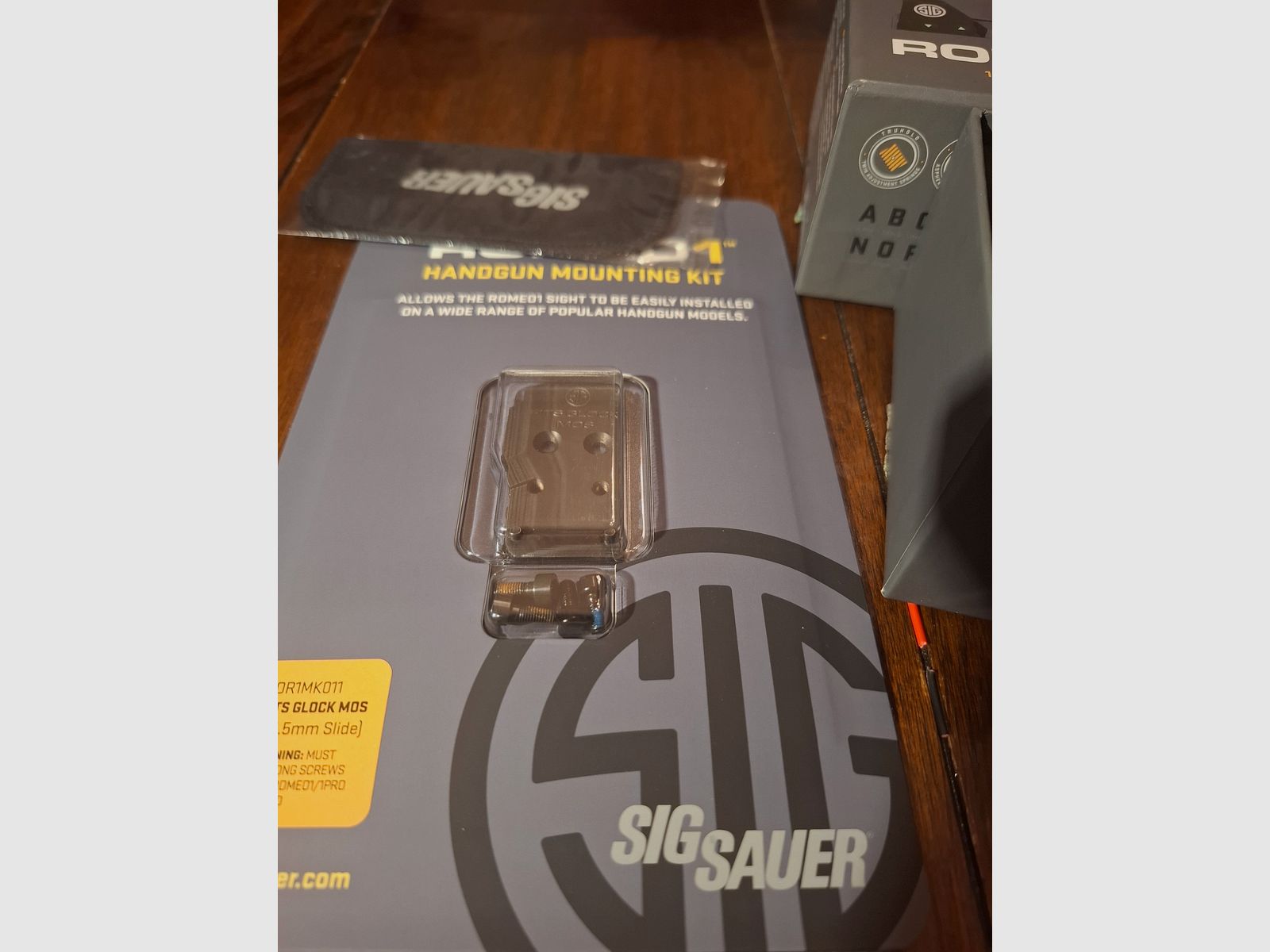 SIG SAUER ROMEO 1 inkl. SIG Adapterplatte GLOCK MOS