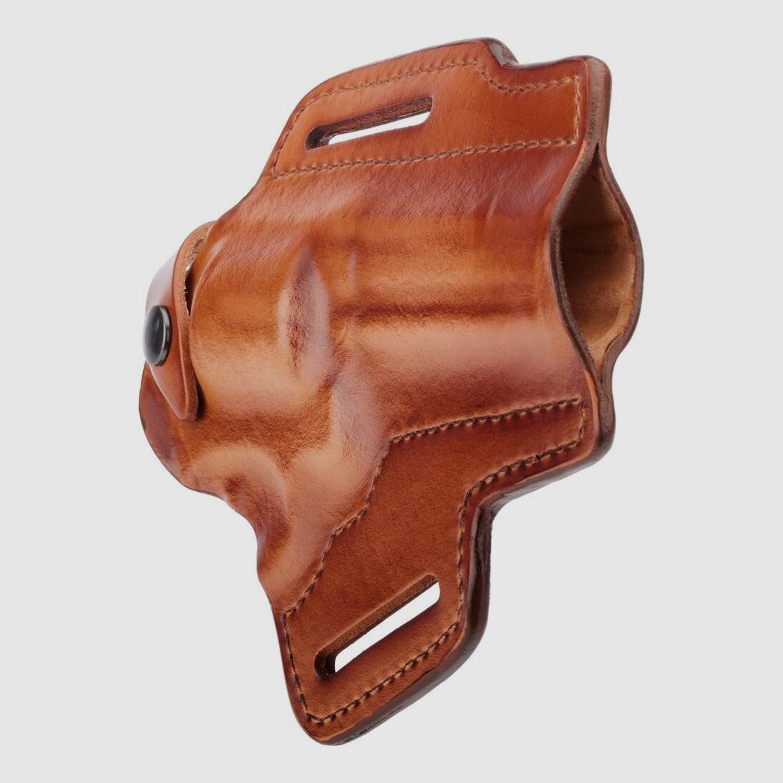 Front Line Holster Pancake Leder Full Size 4" Rev. 357