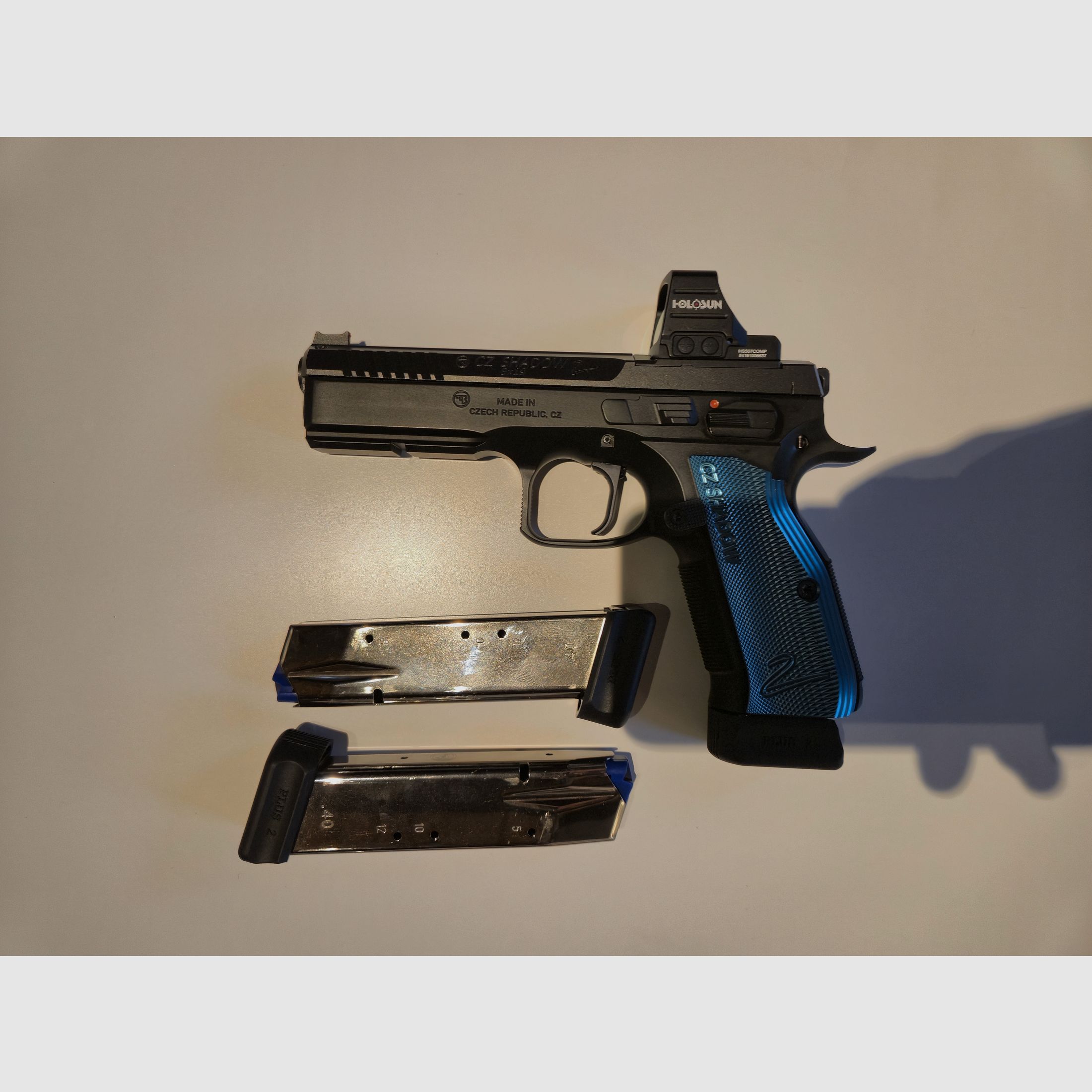 CZ Shadow 2 OR – sehr guter Zustand, gepflegt (inkl. Holosun HS507COMP und Abzugstuning)