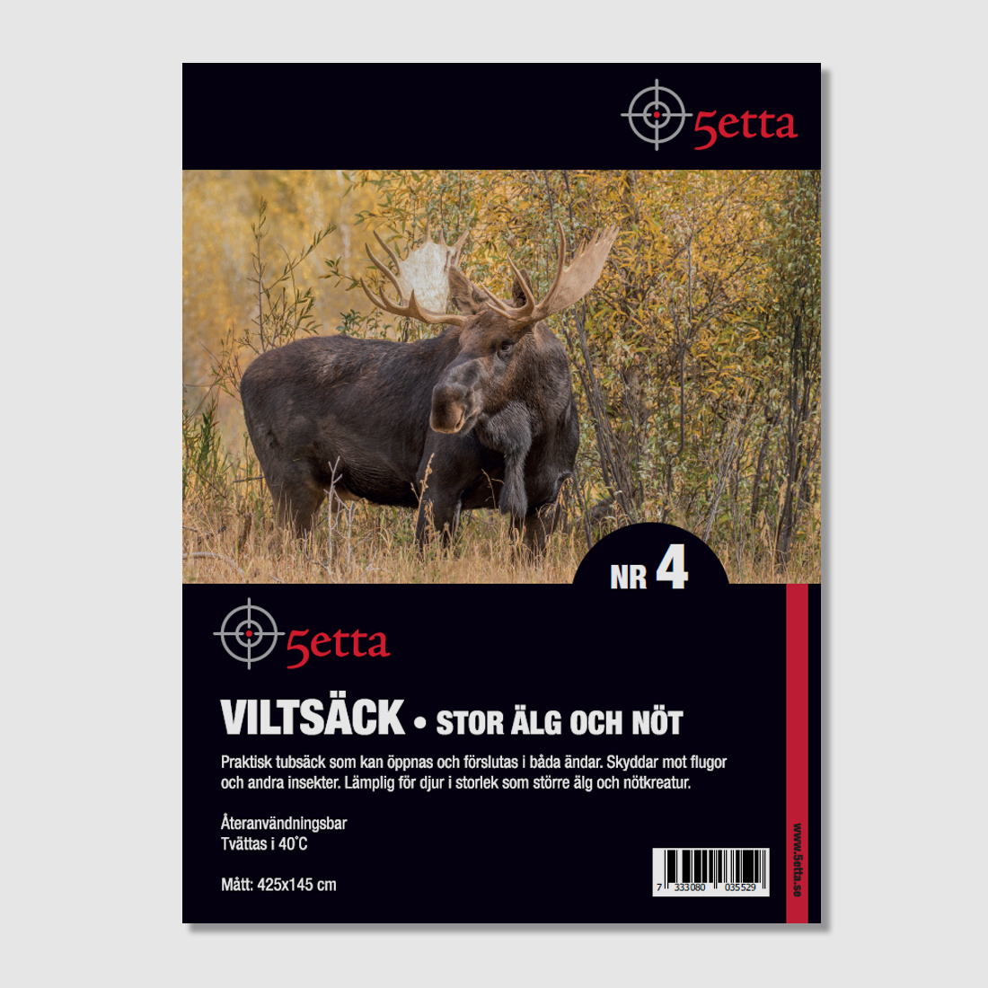 5etta Wildsack 4 grandi alci e manzo 425*145cm