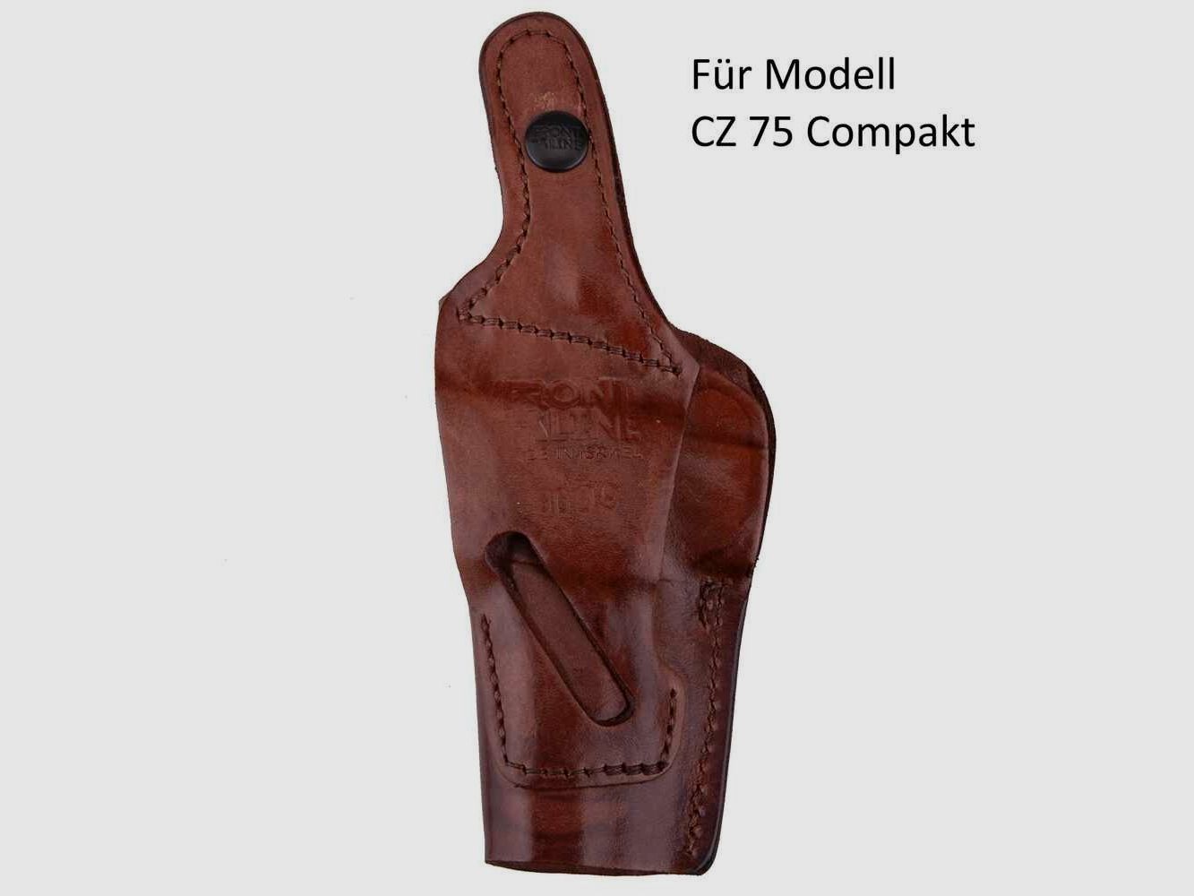 Front Line Gürtelholster Fast Draw 4-Wege braun