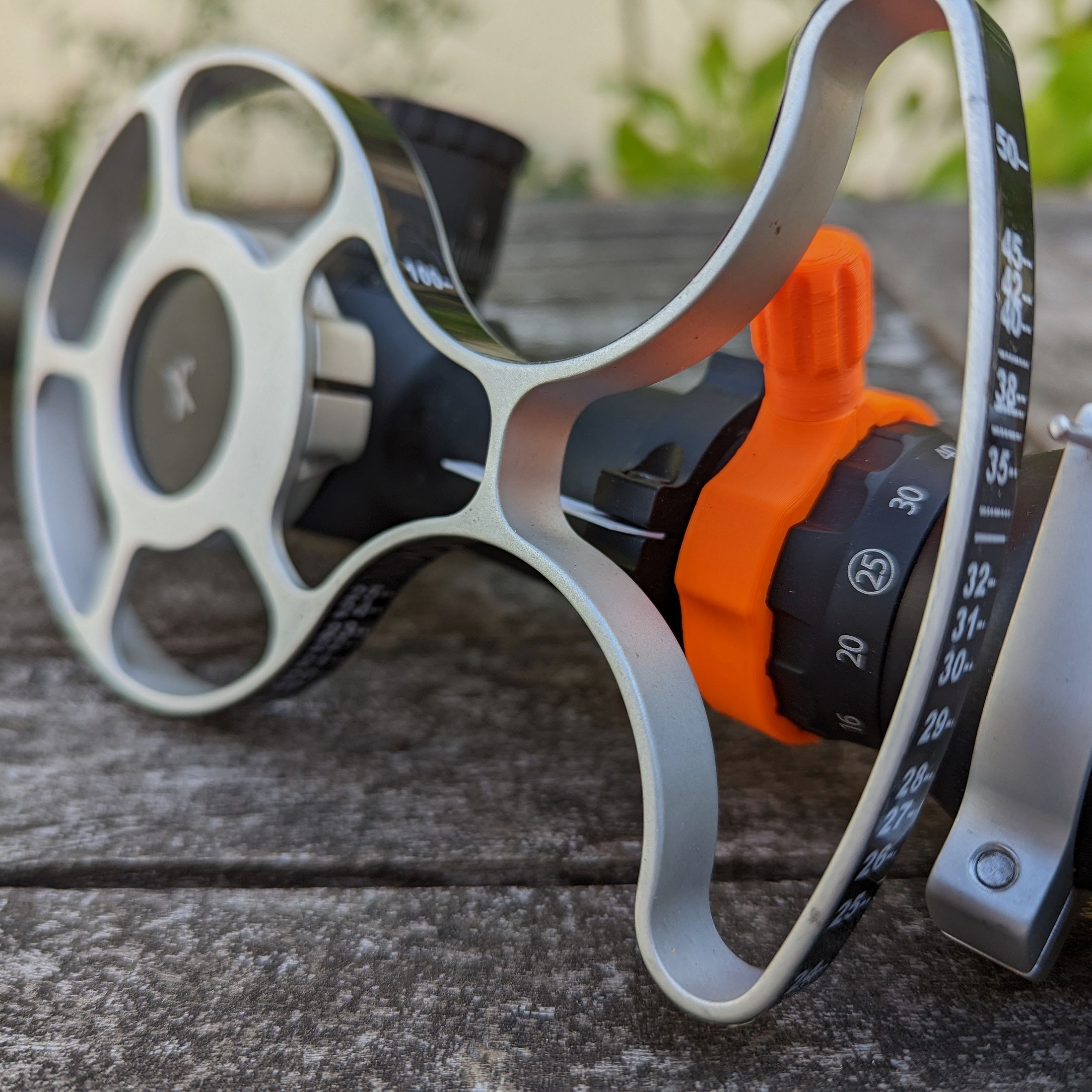 Für Falcon Optics: Schnellverstellhebel für Vergrößerungseinstellung der Falcon Optics X50 Serie