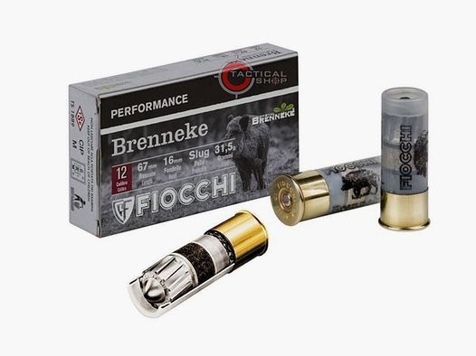 FIOCCHI SLUG-GESCHOSS BRENNEKE-GRAMM 31,5-BOX 5 STK