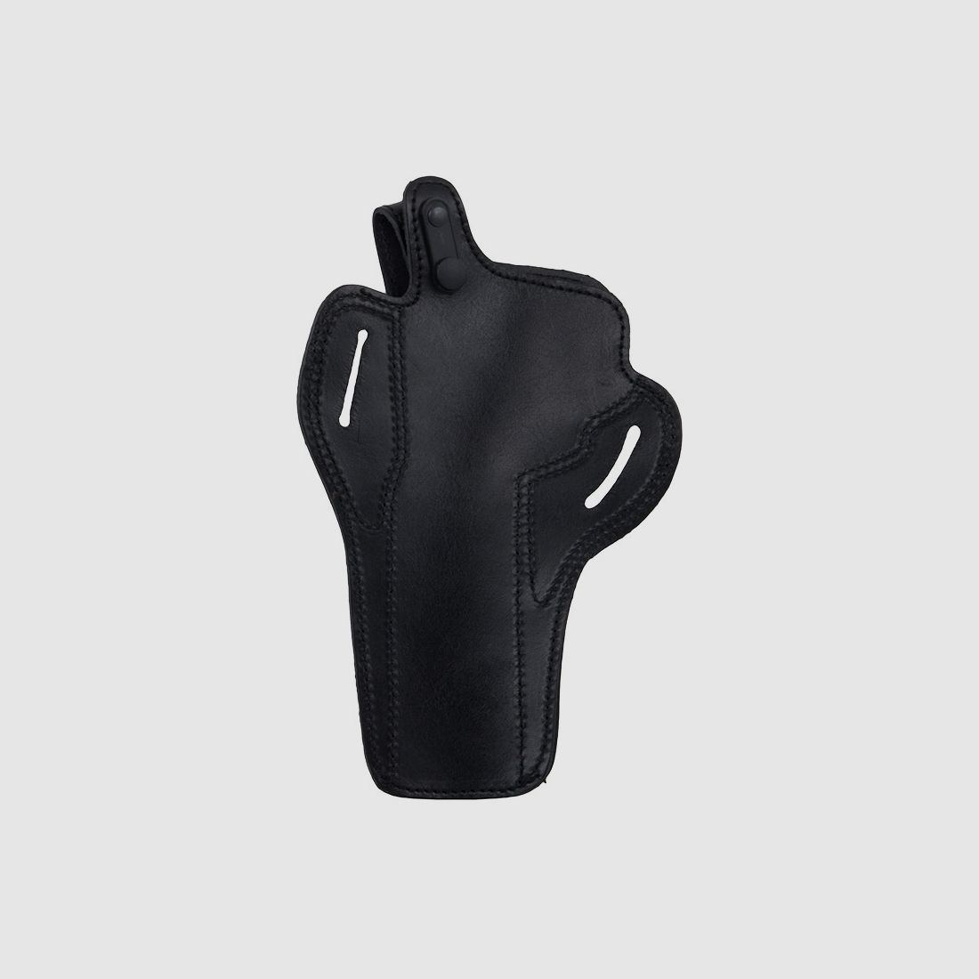 Schnellziehholster Formholster GĂĽrtelholster fĂĽr Revolver 6 Zoll Leder schwarz