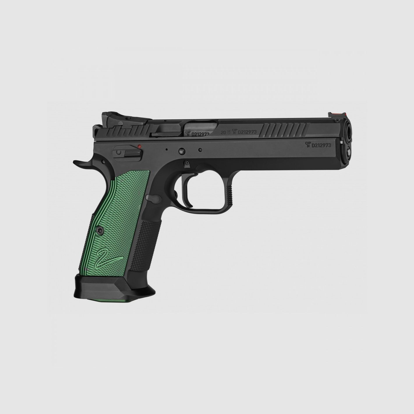 PISTOLE CZ TS2 GRÜN CAL.9X21 WIE NEU - NICHT VERFÜGBAR