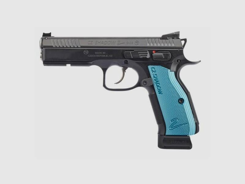 CZ Shadow 2 SA/DA nero/blu pistola 9mm Luger inclusa la guarnizione della canna!! Prezzo consigliato: 2063,99 € - disponibile subito