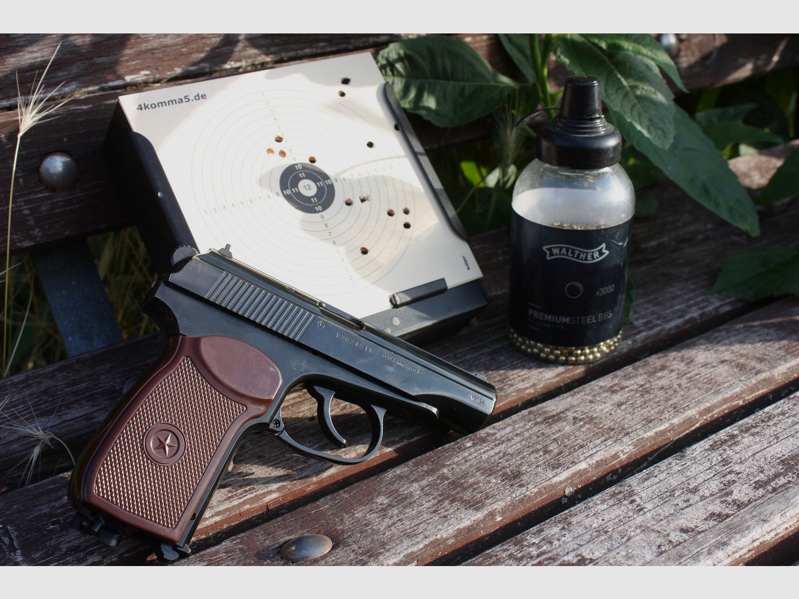Makarov Co2-Pistole 4,5 mm BB (P18) Neues CO-Ventil