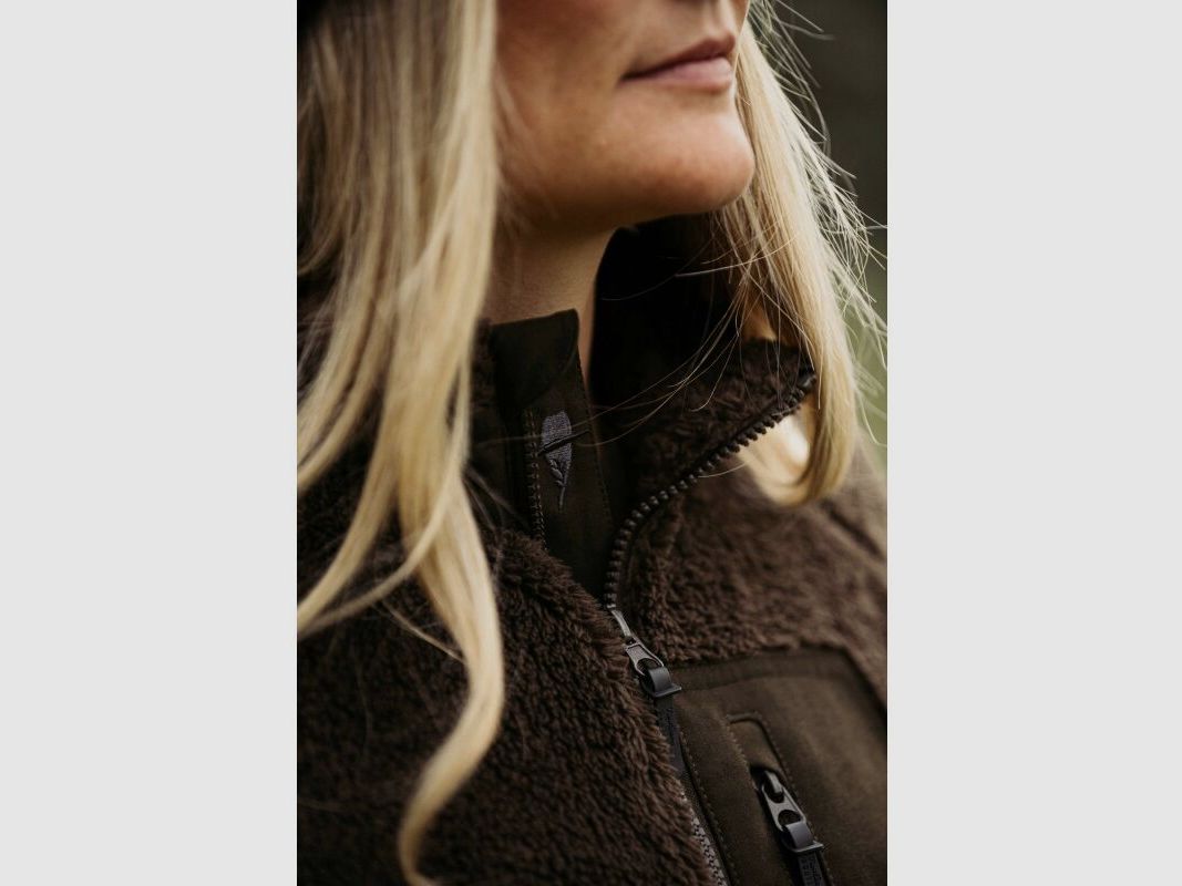 Northern Hunting Damen Fleecepullover Rikvi Grün