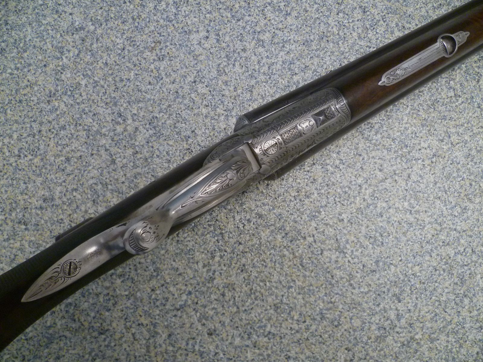 Drilling "unbekannt" 16/70 & 9,3x72R & .22 Win.Mag 