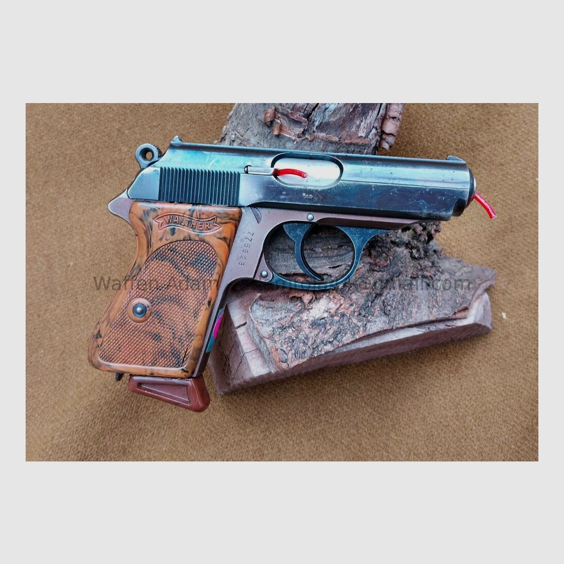 Walther Zella Mehlis PPK 90° Sicherung