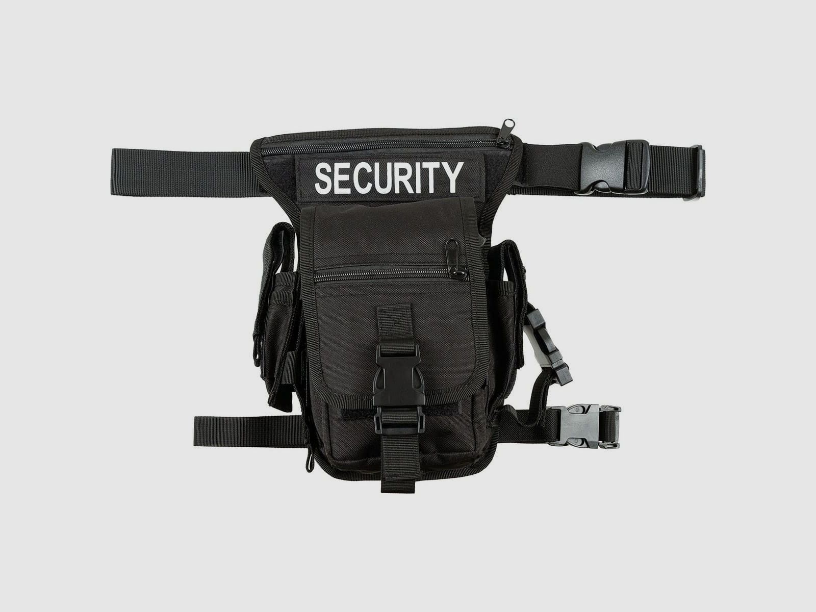 Security hip bag, black