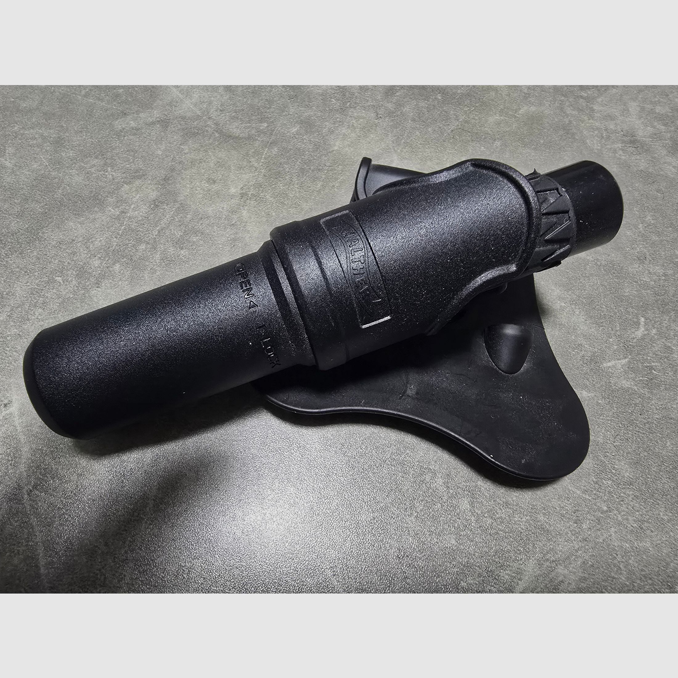 WALTHER 16 " SCHLAGSTOCK MIT ORIGINAL GÜRTELHALTER ! !