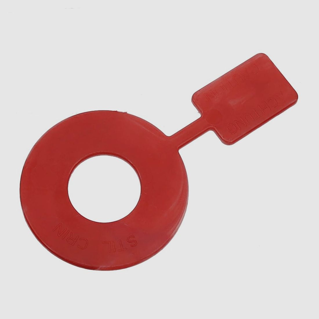 Alu Pufferpatrone mit Sicherheitsfahne - Revolver Trommel