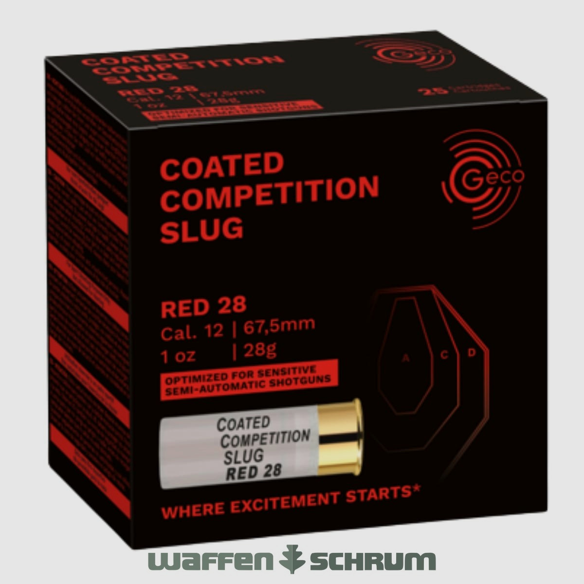 Geco 12/67,5 Competition Slug 26g