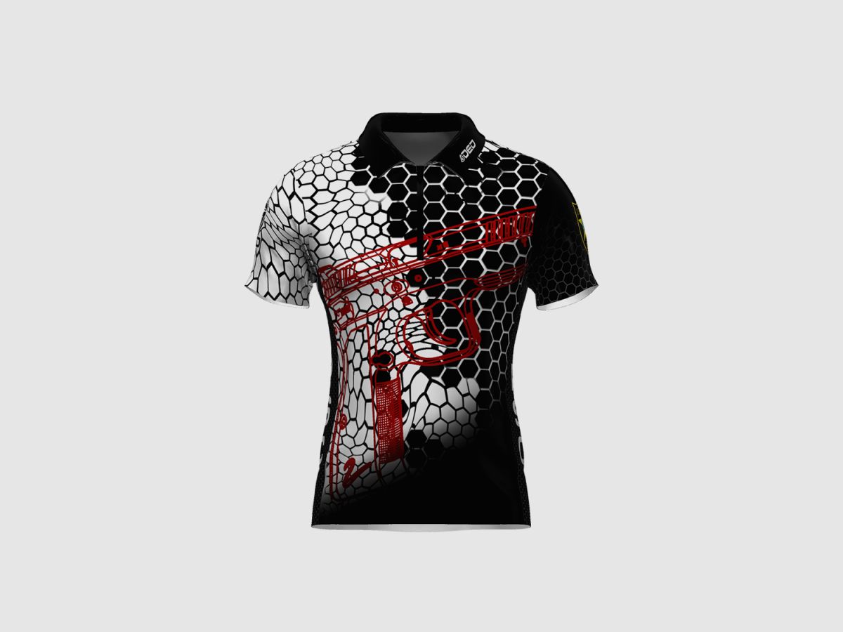 DED HEX COMP Shadow 2 T-Shirt, Größe: S, Benutzerdefinierter Name: Kein Name, Bekleidungsart: Regulär (Herren), Bild 3 von 3
